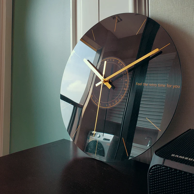 Luxury Lifestyle Gifts - Orologio da parete silenzioso di lusso
