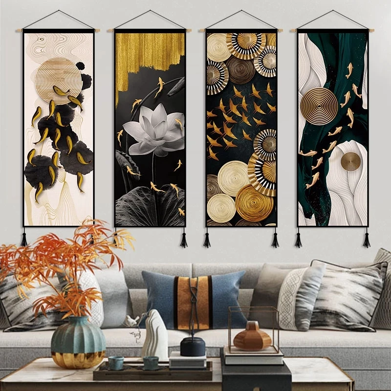 Luxury Lifestyle Pictures - Home Office Pesce Feng Shui Tela