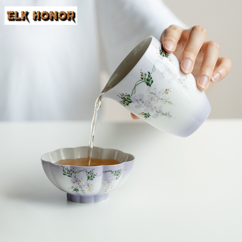 210ml dipinto a mano fiore di  - Handmade Ceramic Mug recensione e prezzo