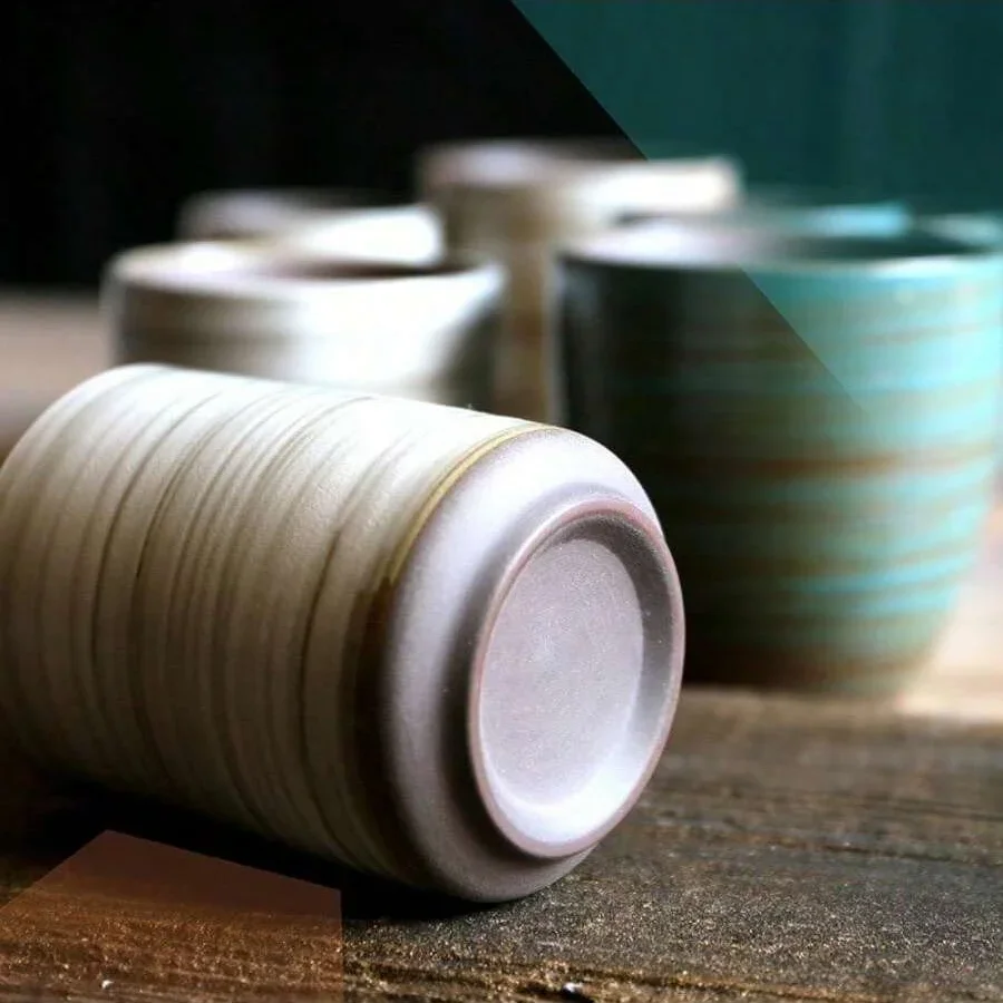 Tazza in gres Crackle smaltata - Handmade Ceramic Mug recensione e prezzo