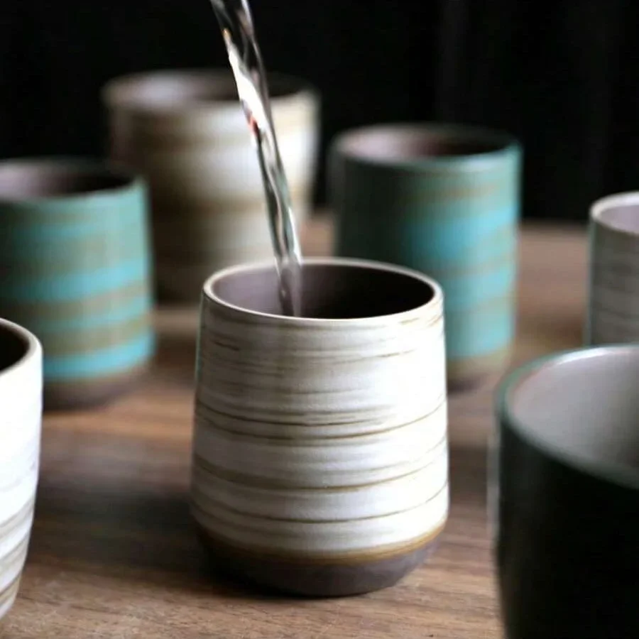 Tazza in gres Crackle smaltata - Handmade Ceramic Mug recensione e prezzo