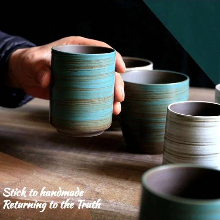 Tazza in gres Crackle smaltata - Handmade Ceramic Mug recensione e prezzo